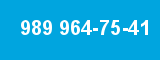 989 964-75-41